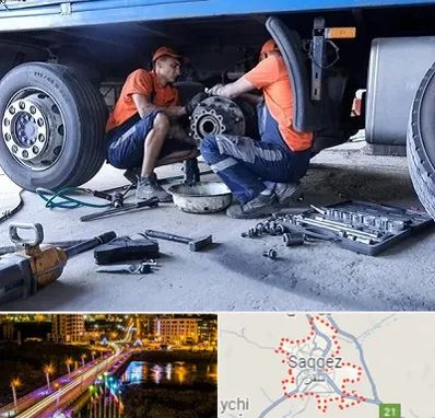 تعمیرگاه ماشین سنگین در سقز