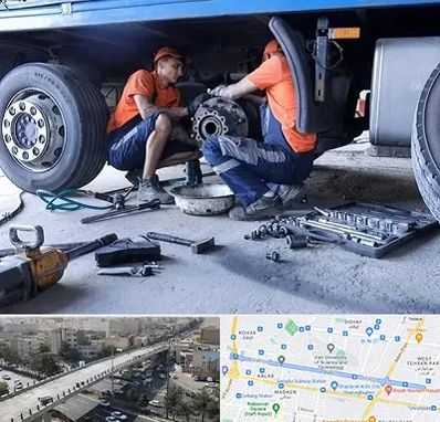 تعمیرگاه ماشین سنگین در فرجام