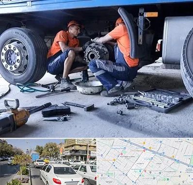 تعمیرگاه ماشین سنگین در مفتح مشهد