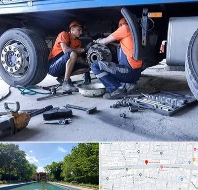 تعمیرگاه ماشین سنگین در هشت بهشت اصفهان