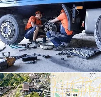 تعمیرگاه ماشین سنگین در شمال تهران 