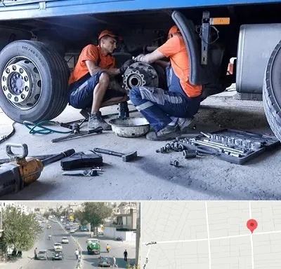تعمیرگاه ماشین سنگین در هاشمی