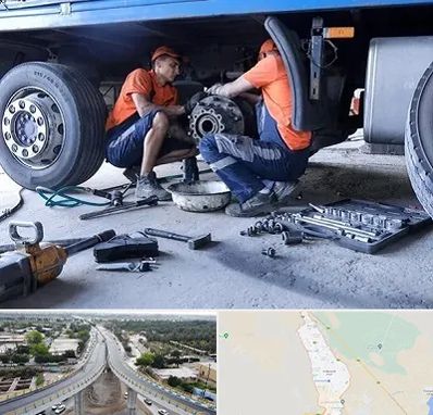 تعمیرگاه ماشین سنگین در اندیمشک