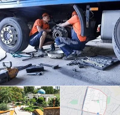 تعمیرگاه ماشین سنگین در باغمیشه تبریز