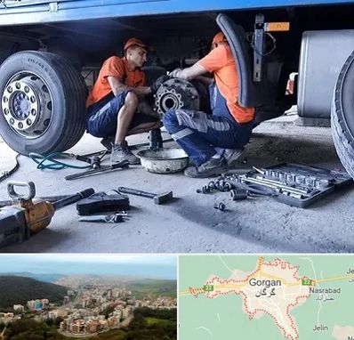 تعمیرگاه ماشین سنگین در گرگان