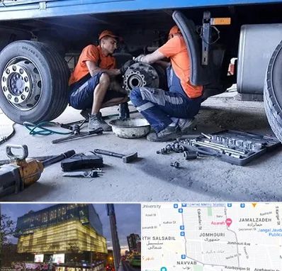 تعمیرگاه ماشین سنگین در جمهوری 