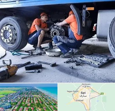 تعمیرگاه ماشین سنگین در ساری