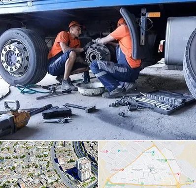 تعمیرگاه ماشین سنگین در قاسم آباد مشهد