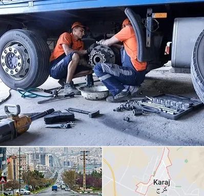 تعمیرگاه ماشین سنگین در گوهردشت کرج 