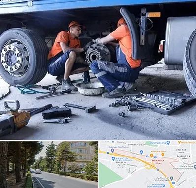 تعمیرگاه ماشین سنگین در مهرویلا کرج