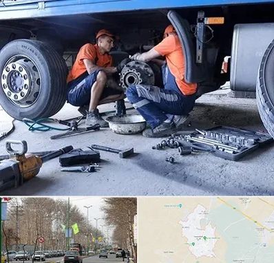 تعمیرگاه ماشین سنگین در نظرآباد کرج