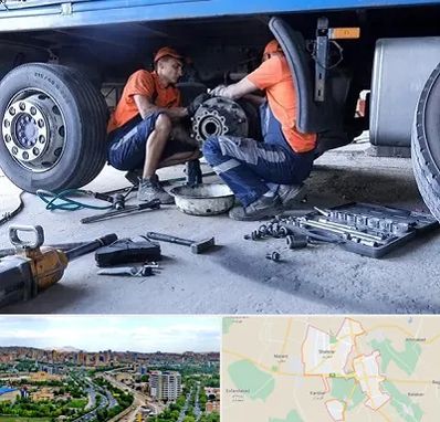 تعمیرگاه ماشین سنگین در شهریار