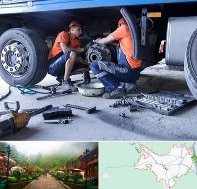 تعمیرگاه ماشین سنگین در فومن