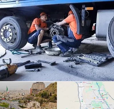 تعمیرگاه ماشین سنگین در فرهنگ شهر شیراز