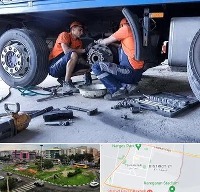 تعمیرگاه ماشین سنگین در تهرانسر 