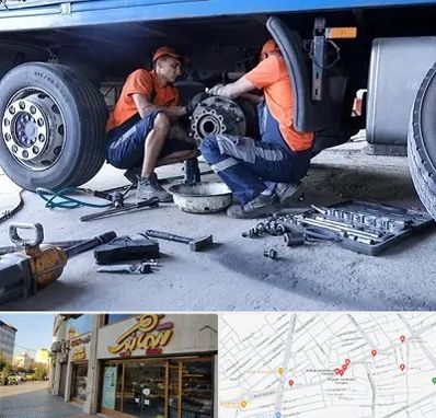 تعمیرگاه ماشین سنگین در عطاران قم