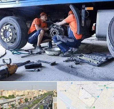 تعمیرگاه ماشین سنگین در کیانمهر کرج