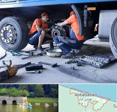 تعمیرگاه ماشین سنگین در عباس آباد