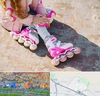 مربی اسکیت در رشدیه تبریز