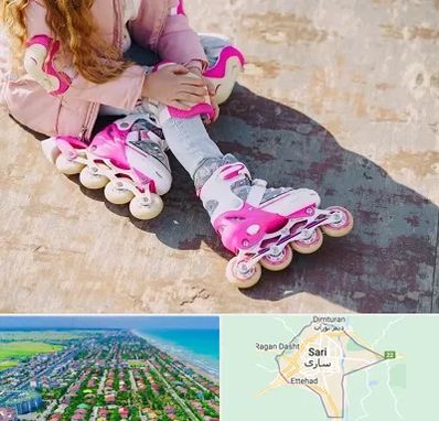 مربی اسکیت در ساری