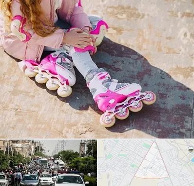 مربی اسکیت در سیدی مشهد