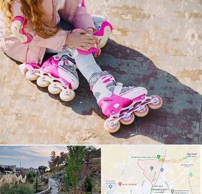 مربی اسکیت در باغستان کرج