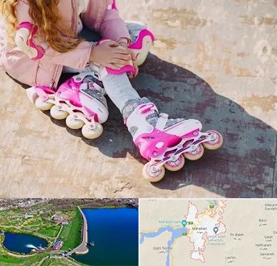 مربی اسکیت در مهاباد