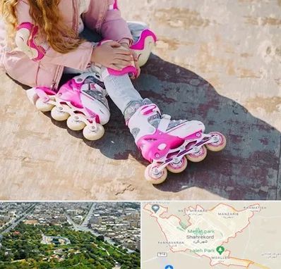 مربی اسکیت در شهرکرد