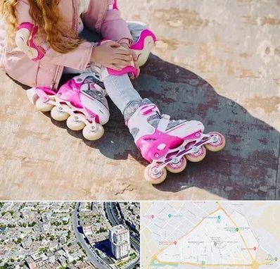 مربی اسکیت در قاسم آباد مشهد