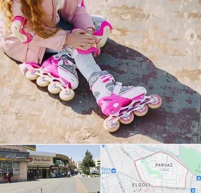 مربی اسکیت در پرواز تبریز