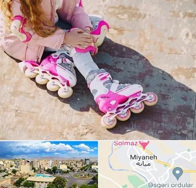 مربی اسکیت در میانه