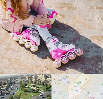 مربی اسکیت در کمال شهر کرج