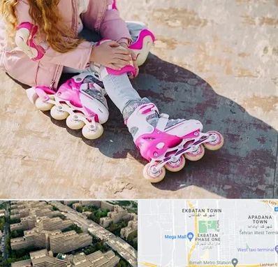 مربی اسکیت در اکباتان 