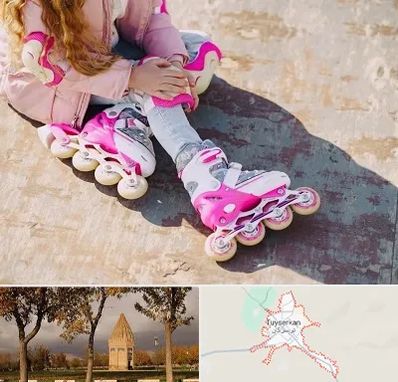 مربی اسکیت در تویسرکان