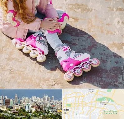 مربی اسکیت در شرق تهران 
