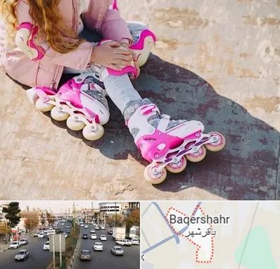 مربی اسکیت در باقرشهر