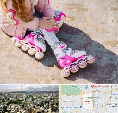 مربی اسکیت در گیشا 