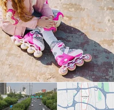 مربی اسکیت در توانیر