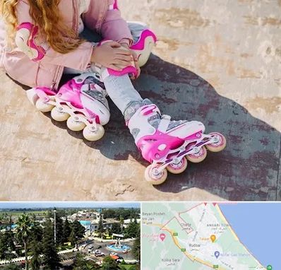 مربی اسکیت در رودسر