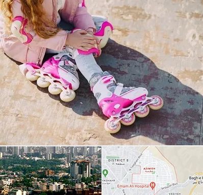 مربی اسکیت در عظیمیه کرج 