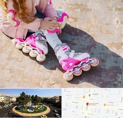 مربی اسکیت در هفت حوض