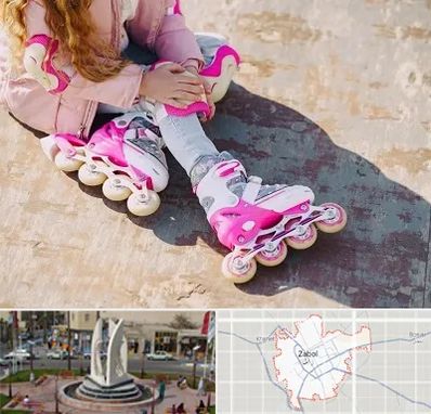 مربی اسکیت در زابل