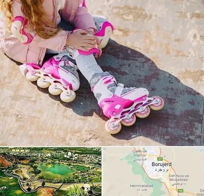 مربی اسکیت در بروجرد