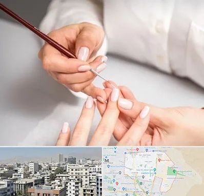 سالن کاشت ناخن در منطقه 14 تهران