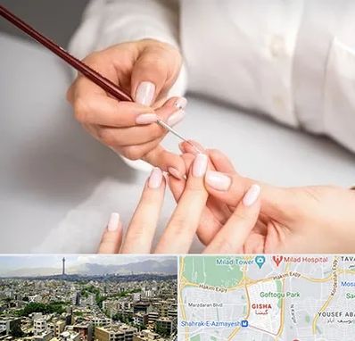 سالن کاشت ناخن در گیشا
