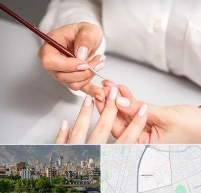 سالن کاشت ناخن در جمشیدیه