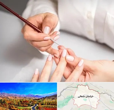 سالن کاشت ناخن در خراسان شمالی