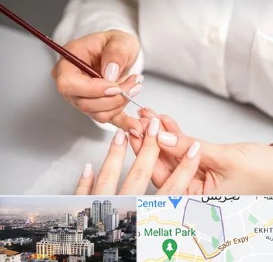 سالن کاشت ناخن در الهیه