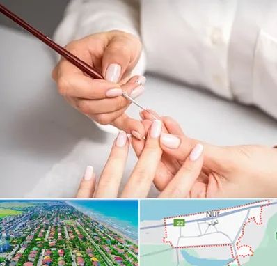 سالن کاشت ناخن در نور