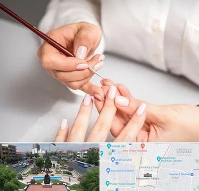 سالن کاشت ناخن در بهارستان